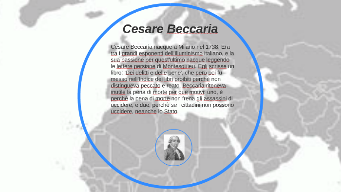 Beccaria E La Pena Di Morte Beccaria e la pena di morte by Marika Coppo