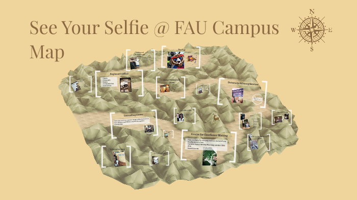 See Your Selfie @ Fau Campus Map By Naidza Gaspard