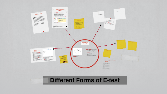 E Test Examples Different Forms of E-test by Emily Taylor on Prezi
