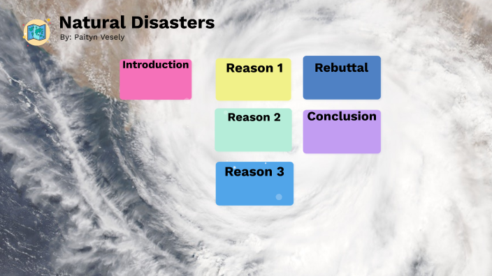 persuasive speech about natural disaster