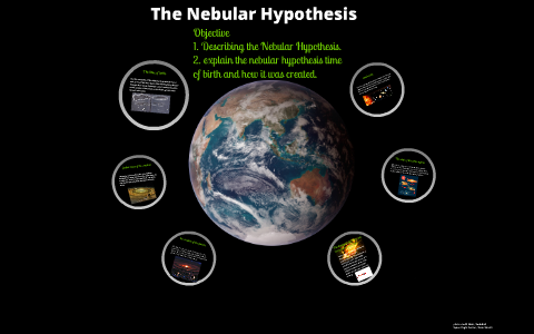 def of nebular hypothesis