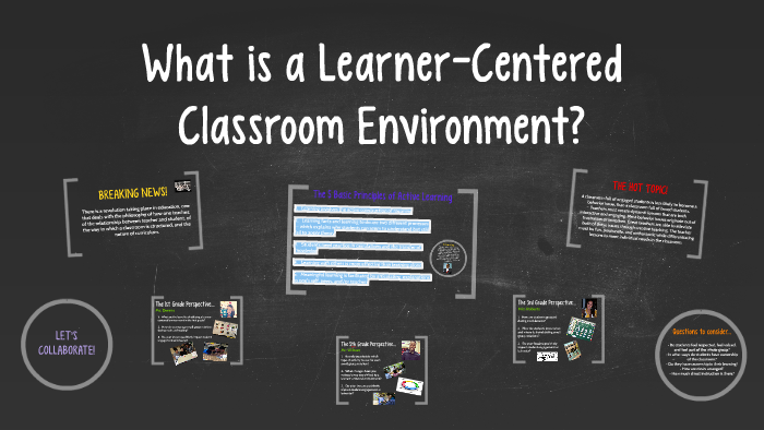 What Is Environment Centered Learning