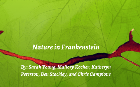 frankenstein nature thesis