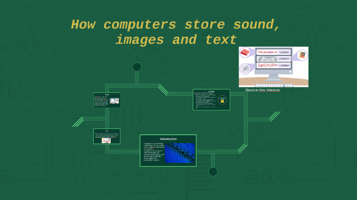 How computers store sound, images and text by A Naeem on Prezi