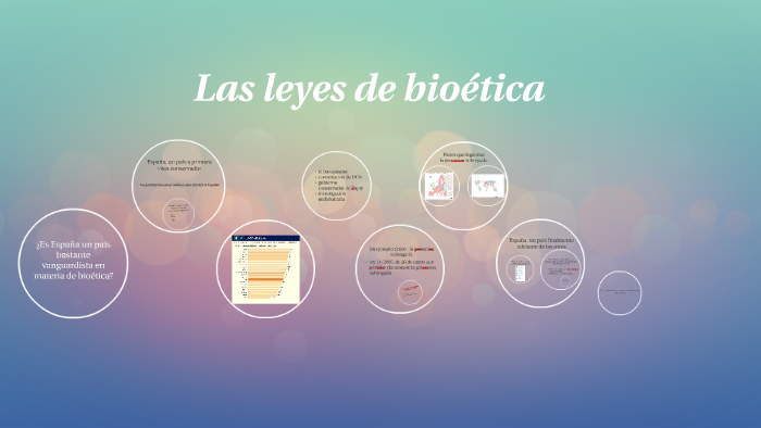 Las Leyes de bioética by Julie Botte on Prezi