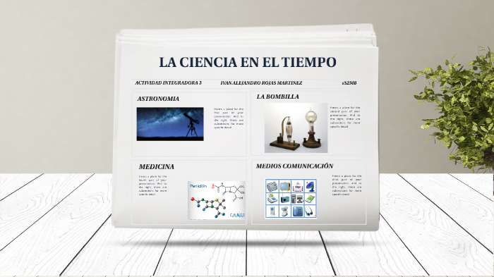 La ciencia en el tiempo by Nechi Martz on Prezi