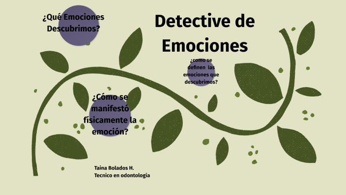 Detective de emociones by taina bolados on Prezi