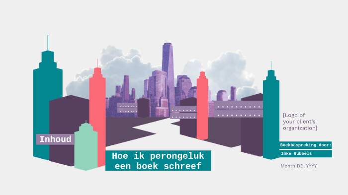 Hoe ik per ongeluk een boek schreef by Imke Gub on Prezi