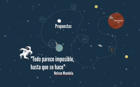 Todo parece imposible, hasta que se hace by Mariana Eusse on Prezi