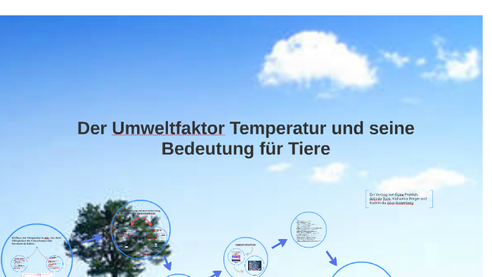 Der Umweltfaktor Temperatur und seine Bedeutung für Tiere by Kathrin da