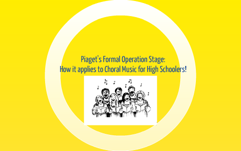 Piaget s Formal Operational Stage How it Relates to Music by