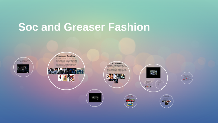 
    Soc and Greaser Fashion by Rian McFarlane

