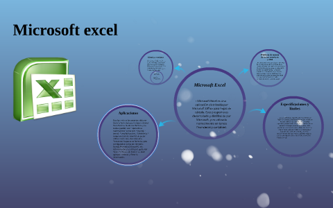 Microsoft excel by on Prezi
