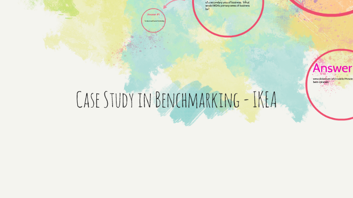 case study in benchmarking ikea