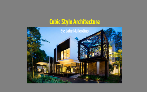 cubic architecture