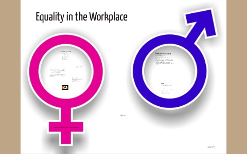 Gender Equality in the Workplace! by Deanna Tillotson on Prezi