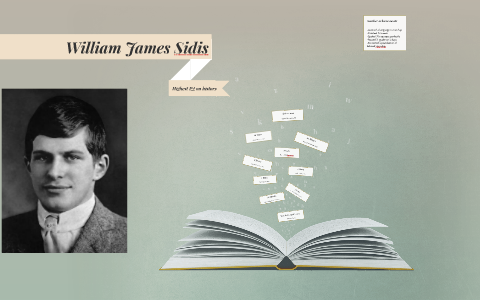 William James Sidis by andres felipe