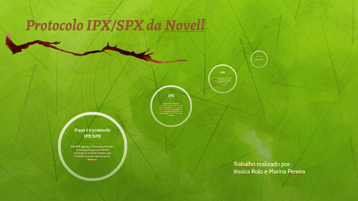 Protocolo IPX/SPX by Jéssica Rolo