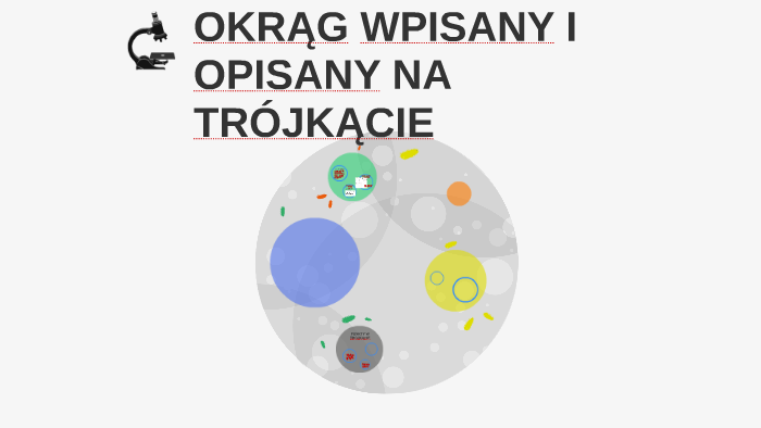 Okrąg Wpisany I Opisany Na Trójkącie Sprawdzian