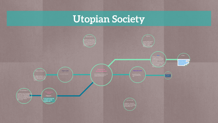 thesis statement utopian society