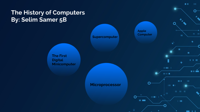 Selim Computer The History of Computers by Selim Shafie on Prezi