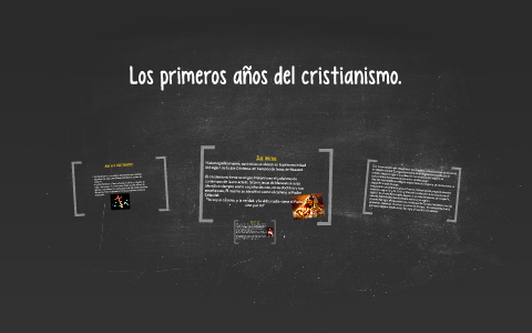 Los primeros años del cristianismo. by alondra aguilar on Prezi