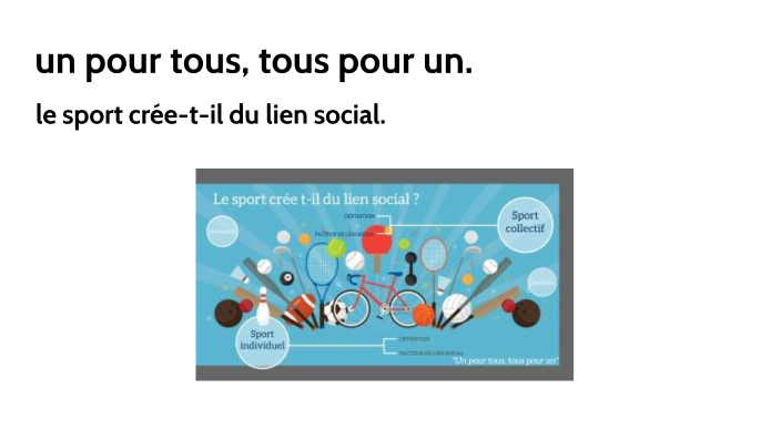 Le Sport Crée-t-il Du Lien Social Dissertation