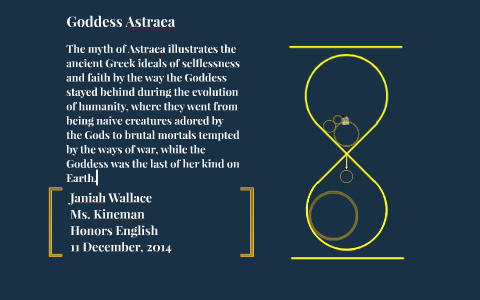 Goddess Astraea by Janiah Wallace on Prezi