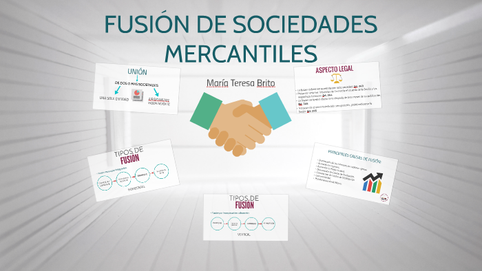FUSIÓN DE SOCIEDADES MERCANTILES by MARIA BRITO on Prezi