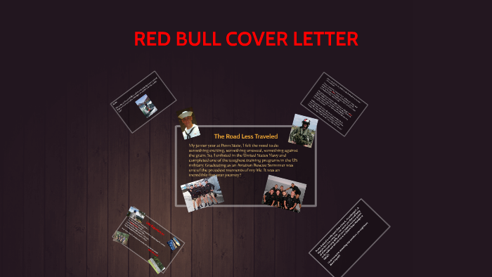 Copy of RED BULL COVER LETTER by Shawn Weller on Prezi