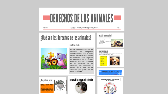 DERECHOS DE LOS ANIMALES by Mariana Badillo on Prezi