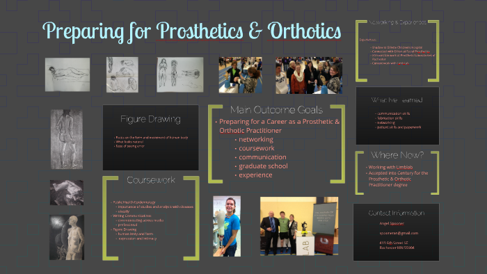 Preparing For Prosthetics & Orthotics By