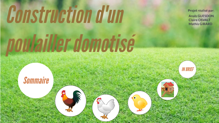 Construction du0027un poulailler domotisé by Claire Osvalt on Prezi Next
