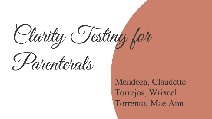 clarity-testing-for-parenterals-by-mae-ann-torrento