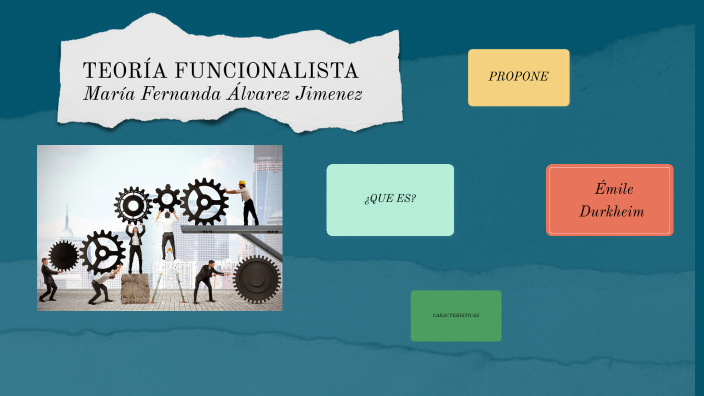 Teoría Estructural Funcionalista 064