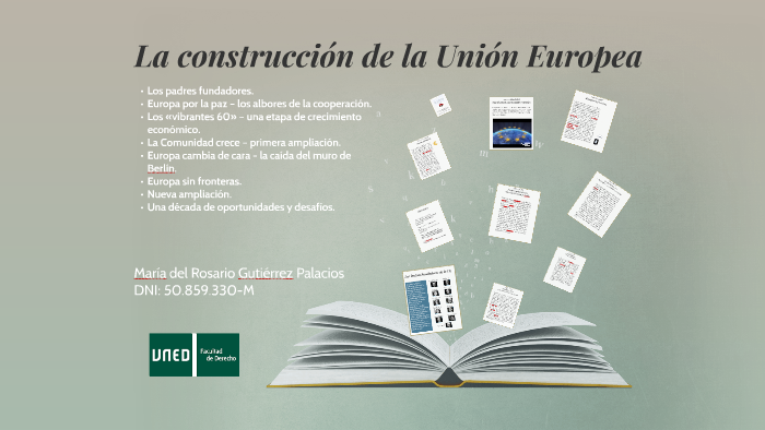 La construcción de la Unión Europea by Charo Gutiérrez