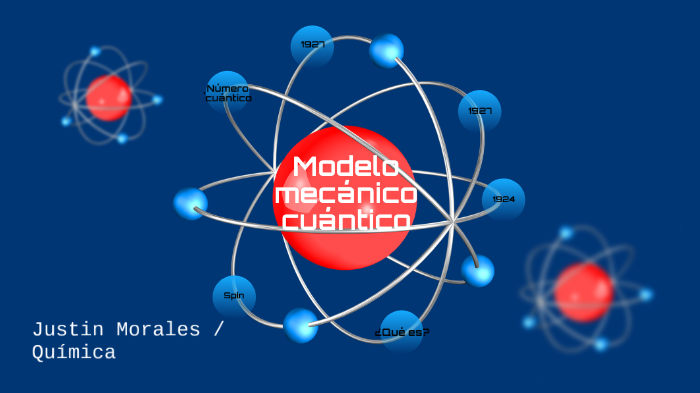 Modelo mecánico cuántico del átomo by Justin Mateo Morales Garzon