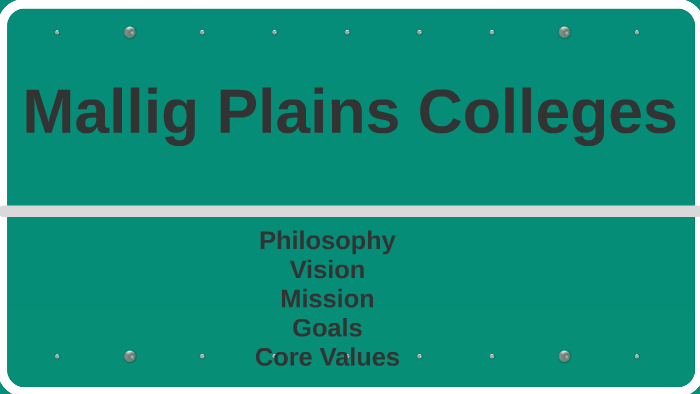 Mallig Plains Colleges By Drymlad Rebaja On Prezi