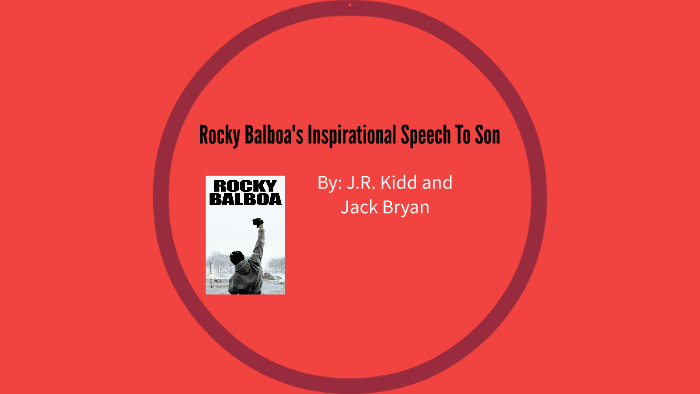 rocky balboa speech with son