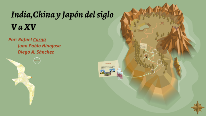 India,China y Japón del siglo V a XV by Juan Pablo Hinojosa Quijano on