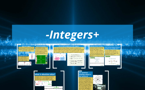 -Integers+ by Jennifer Lee on Prezi