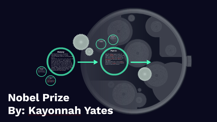 Nobel Prize By Kayonnah Yates