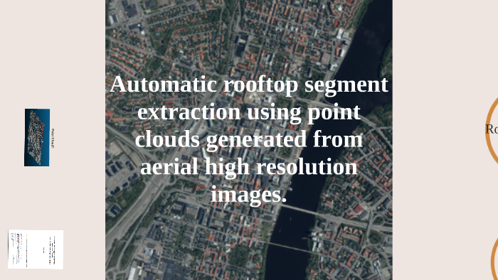 Automatic rooftop segment extraction using point clouds generated from ...