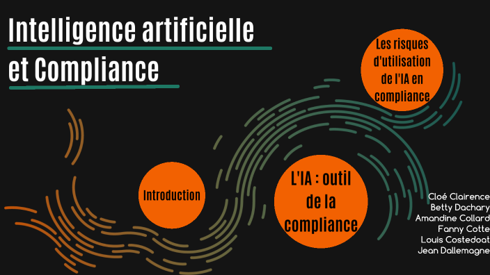 Exposé IA et Compliance by Jean Dall