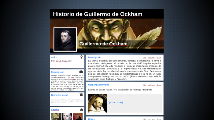 Guillermo de Ockham by