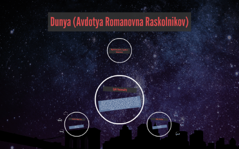 Dunya (Avdotya Romanovna Raskolnikov) by Paola Llavona on Prezi