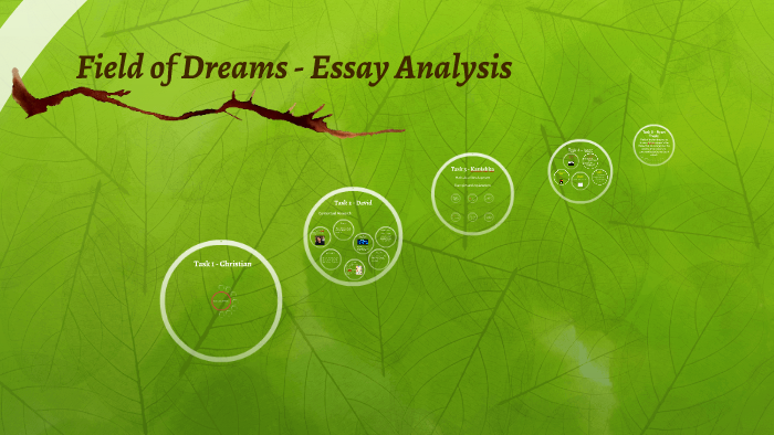 field of dreams essay