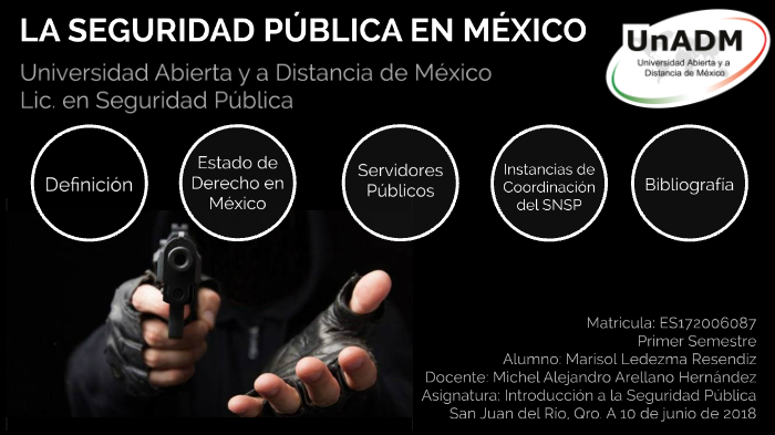 La Seguridad Pública en México by Sol LedezmaResendiz on Prezi