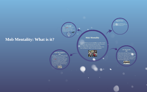 Mob Mentality: What is it? by Anurag Vempati on Prezi