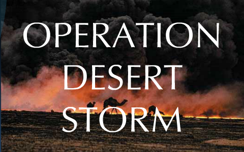 How to Tell a True War Story- Operation Desert Storm by Jessica Paz